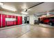 Spacious garage with extensive storage and epoxy flooring at 42035 N 113Th Way, Scottsdale, AZ 85262