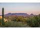 Expansive mountain views and desert landscape from property at 42035 N 113Th Way, Scottsdale, AZ 85262