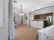 Open kitchen with island, stainless steel appliances, and breakfast bar at 15240 N 142Nd Ave # 2111, Surprise, AZ 85379
