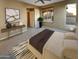 Spacious bedroom with neutral decor and access to backyard at 13049 W Redbird Rd, Peoria, AZ 85383