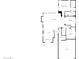 One-story floor plan showcasing a living room, kitchen, and bedrooms at 13049 W Redbird Rd, Peoria, AZ 85383