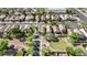 Aerial view of residential neighborhood with homes and green spaces at 3211 E Kerry Ln, Phoenix, AZ 85050
