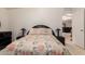 Serene bedroom with a queen-size bed and access to a bathroom at 3301 S Goldfield Rd # 3004, Apache Junction, AZ 85119