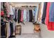Walk-in closet with ample hanging space and shelving at 3301 S Goldfield Rd # 3004, Apache Junction, AZ 85119