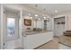 Double vanity bathroom with granite countertops and lots of storage at 6516 E Maverick Rd, Paradise Valley, AZ 85253