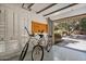 Garage with bikes and extra storage space at 6516 E Maverick Rd, Paradise Valley, AZ 85253