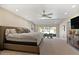 Large main bedroom with ample space and backyard access at 6516 E Maverick Rd, Paradise Valley, AZ 85253