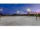 Well-lit outdoor basketball court with two hoops at 10020 E Strobe Ave, Mesa, AZ 85212