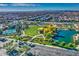 Community view with lake, park, and residential areas at 10020 E Strobe Ave, Mesa, AZ 85212