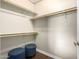 Walk-in closet with ample shelving and hanging space at 2511 W Queen Creek Rd # 134, Chandler, AZ 85248