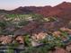 Community overview showcasing homes and mountain backdrop at 18651 N 101St Pl, Scottsdale, AZ 85255