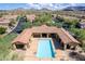 Community pool and spa with surrounding patio area at 2133 N Atwood --, Mesa, AZ 85207