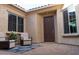 Private courtyard with comfortable seating and a welcoming atmosphere at 27002 W Oraibi Dr, Buckeye, AZ 85396