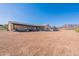 Spacious backyard offering stunning mountain views at 3939 S Veronica Ln, Gold Canyon, AZ 85118