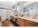 Large bathroom with double vanity and plenty of counter space at 10737 E Simone Ave, Mesa, AZ 85212