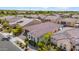 Aerial view of a single-story home and neighborhood at 10737 E Simone Ave, Mesa, AZ 85212