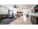 Open concept living room with a view of the kitchen and dining area at 16543 W Alameda Rd, Surprise, AZ 85387