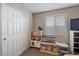Spacious bedroom closet with double doors and ample storage at 1448 E Poncho Ln, San Tan Valley, AZ 85143