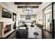Game room with fireplace, wet bar and comfy seating at 11200 E Canyon Cross Way, Scottsdale, AZ 85255