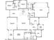 Floor plan displaying a spacious layout with 3 bedrooms, a large great room, and a 3-car garage at 28021 N 156Th St, Scottsdale, AZ 85262