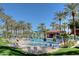 Expansive resort-style pool with plenty of lounge chairs at 18326 N Gila Springs Dr, Surprise, AZ 85374