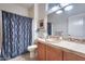 Bathroom with updated vanity and shower at 18326 N Gila Springs Dr, Surprise, AZ 85374