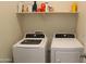 Convenient laundry room with washer and dryer at 31021 W Columbus Ave, Buckeye, AZ 85396