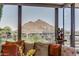 Living room with mountain views and comfortable seating at 7161 E Rancho Vista Dr # 6001, Scottsdale, AZ 85251