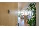 Entryway into a condo, offering a glimpse of the living room with floor-to-ceiling windows at 7161 E Rancho Vista Dr # 6001, Scottsdale, AZ 85251