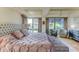 Bright bedroom with large windows and city views at 7161 E Rancho Vista Dr # 6001, Scottsdale, AZ 85251