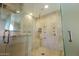 Spa-like shower with multiple shower heads at 7161 E Rancho Vista Dr # 6001, Scottsdale, AZ 85251