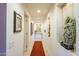 Bright hallway with artwork and unique decor at 7161 E Rancho Vista Dr # 6001, Scottsdale, AZ 85251