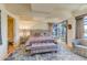 Spacious main bedroom with ensuite bathroom and large windows at 7161 E Rancho Vista Dr # 6001, Scottsdale, AZ 85251