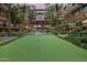 Community putting green at 7161 E Rancho Vista Dr # 6001, Scottsdale, AZ 85251
