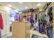 Large walk-in closet with ample shelving and hanging space at 7161 E Rancho Vista Dr # 6001, Scottsdale, AZ 85251