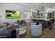 Open concept kitchen with breakfast bar and modern finishes at 7056 E Mighty Saguaro Way, Scottsdale, AZ 85266