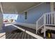 Mobile home with covered carport and stairs at 2601 E Allred Ave # Br24, Mesa, AZ 85204