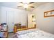 Bright bedroom with double doors and en-suite laundry at 2601 E Allred Ave # Br24, Mesa, AZ 85204