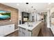 Gourmet kitchen with large island and modern appliances at 6120 N 31St Ct, Phoenix, AZ 85016
