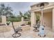Relaxing patio with fire pit and outdoor heater at 6120 N 31St Ct, Phoenix, AZ 85016