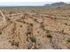 Aerial view of a large lot in the Sonoran Desert at 0 W Pima Rd, Maricopa, AZ 85139