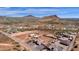 Aerial view showcasing the property's location and surrounding landscape at 127 E Sabrosa Dr, New River, AZ 85087