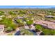 Aerial view of a luxurious home in a desert community at 8563 E Tumbleweed Dr, Scottsdale, AZ 85266