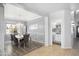 View of dining room and adjacent laundry area at 3629 W Amerigo Ct, Anthem, AZ 85086