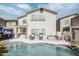 Relaxing backyard retreat featuring a kidney-shaped pool and comfortable lounge chairs at 3629 W Amerigo Ct, Anthem, AZ 85086