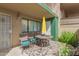 Outdoor patio with seating area and plants at 6565 N 19Th Ave # 21, Phoenix, AZ 85015