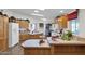 Spacious kitchen with light wood cabinets at 437 E Germann Rd # 146, San Tan Valley, AZ 85140