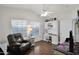 Home office with built-in desk and seating at 437 E Germann Rd # 146, San Tan Valley, AZ 85140