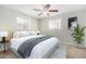 Spacious bedroom with large bed and modern decor at 5510 E Colby St, Mesa, AZ 85205