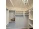 Large walk-in closet with shelves and hanging rods at 20411 N 99Th Dr, Peoria, AZ 85382